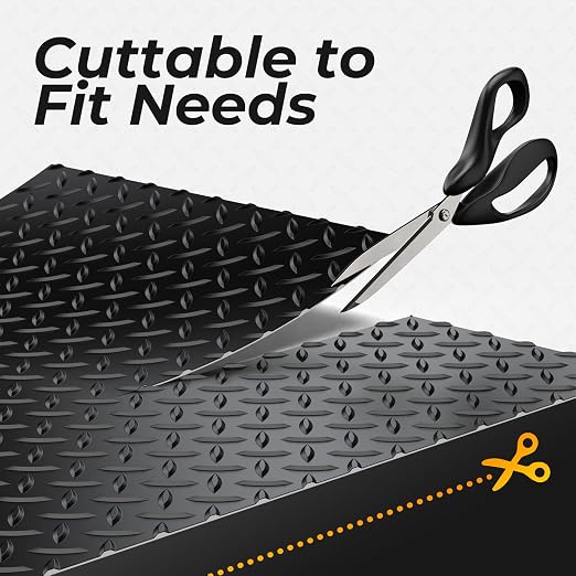 7.8 x 18 FT Garage Floor Mats for Under Car, 2.8mm Thickened Rubber Garage - Image 5