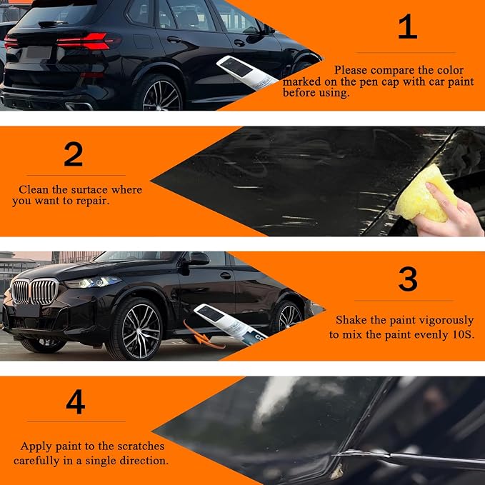 Carbon Black Metallic Touch Up Paint - Image 6