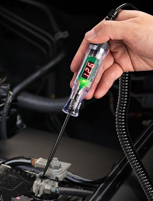 Automotive Test Light with 3-48V LED Digital Voltage Display, Auto Circuit - Image 7