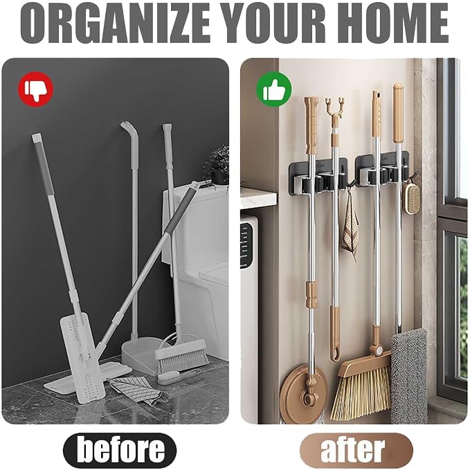 Stainless Steel Mop and Broom - Image 3
