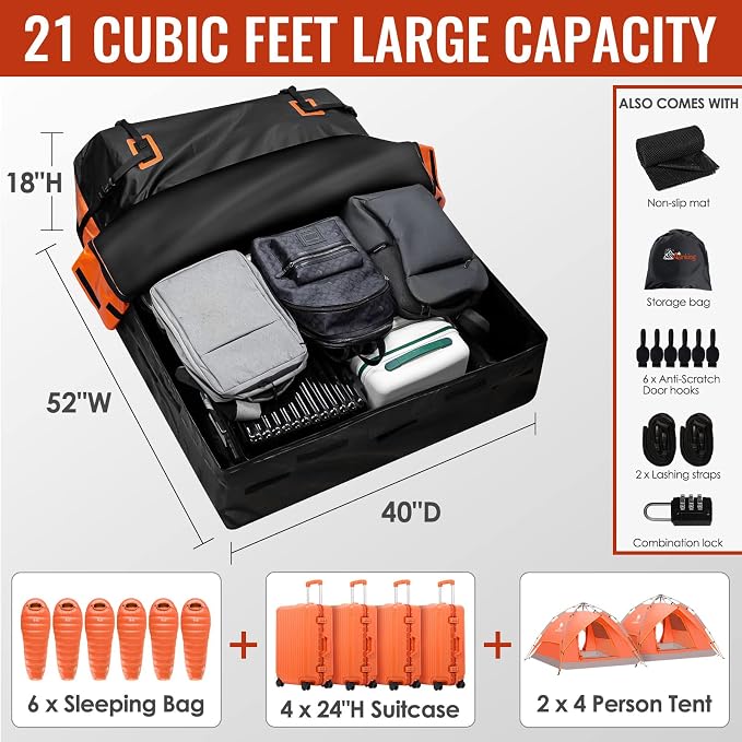 Car Rooftop Cargo Carrier - Image 4