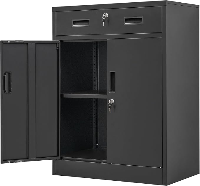 Metal Storage Cabinet, Locking Cabinet by Wanfu