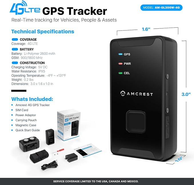 Amcrest GPS GL300 GPS Tracker for Vehicles - Image 7