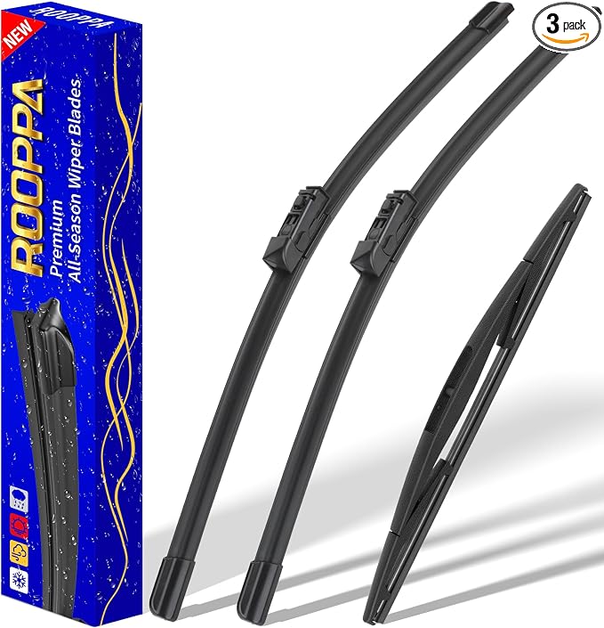 3 wipers Replacement for 2018-2023 Subaru crosstrek/2017-2023 Subaru Impreza by ROOPPA