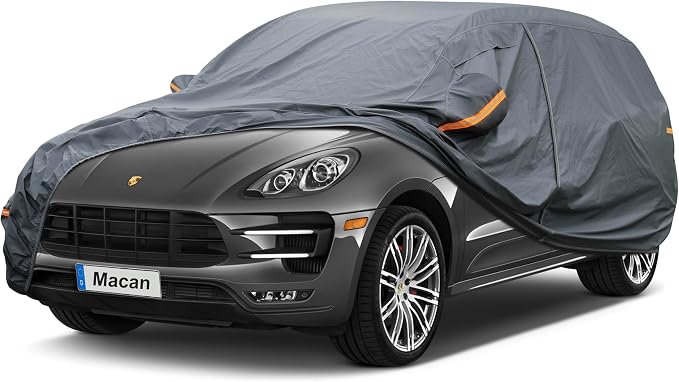 Premium Car Cover Custom Fit Porsche Macan, 16 Layers Heavy Duty Car Cover by GUNHYI