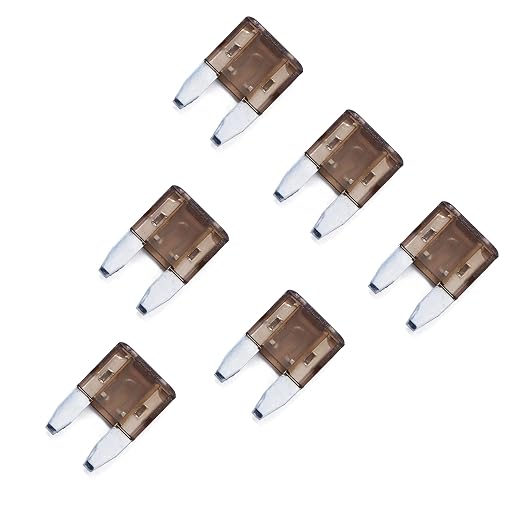 100 Pack Auto Fuses 7.5 AMP APM/ATM 32V Mini Blade Style Fuses 7.5A Short - Image 3