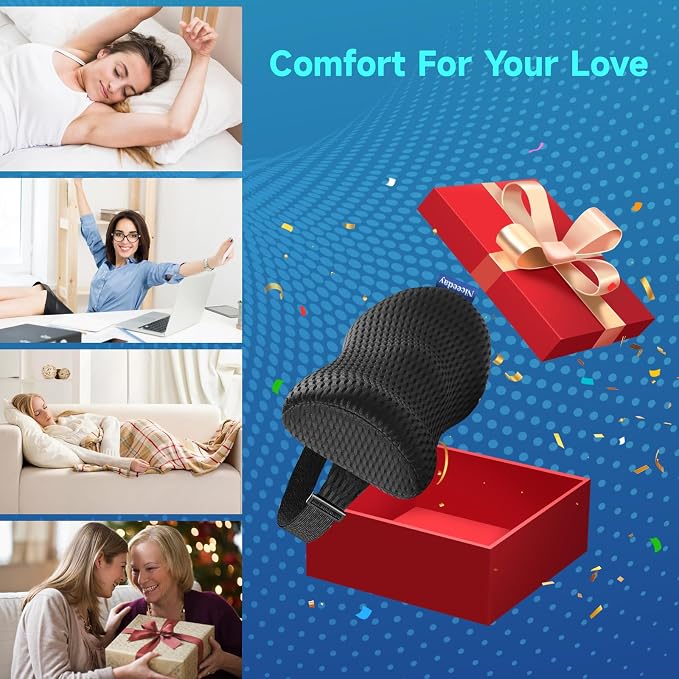 Lumbar Support Pillow for Office Chair Car Back Support Pillow, Memory Foam - Image 7