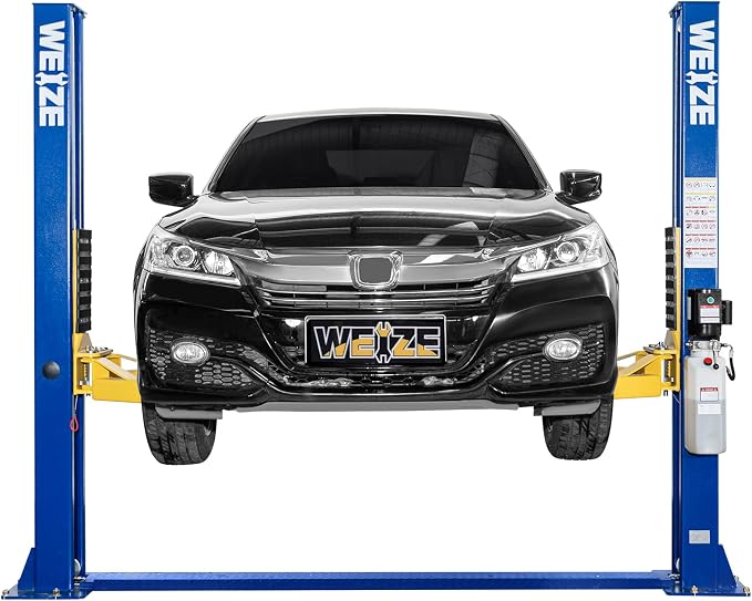 WEIZE 11000lbs Two Post Lift Auto Lift 2-Post Lift Car Lift Auto Lift 2 Post - Image 2