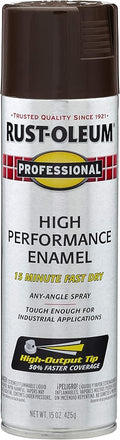 Rust-Oleum 7548838 Professional High Performance Enamel Spray Paint, 15 Oz by Rust-Oleum