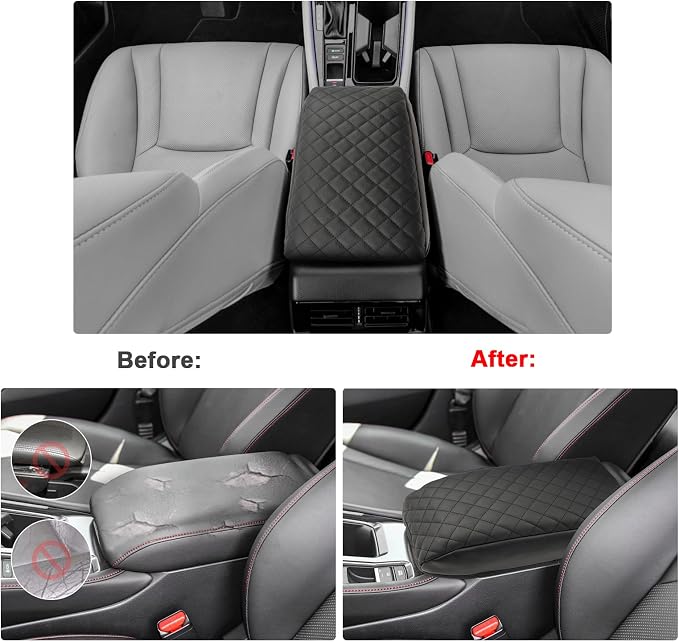SXCY Fit for 2023 2024 Honda Accord LX EX Armrest Pad, Armrest Cover for 2023 - Image 2