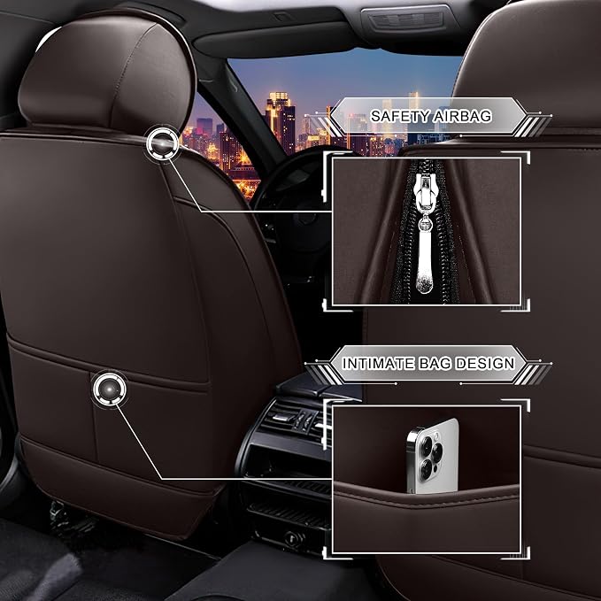 Car Seat Covers for Chrysler Pacifica 2004-2025, Stylish Sport Seat Cover - Image 5