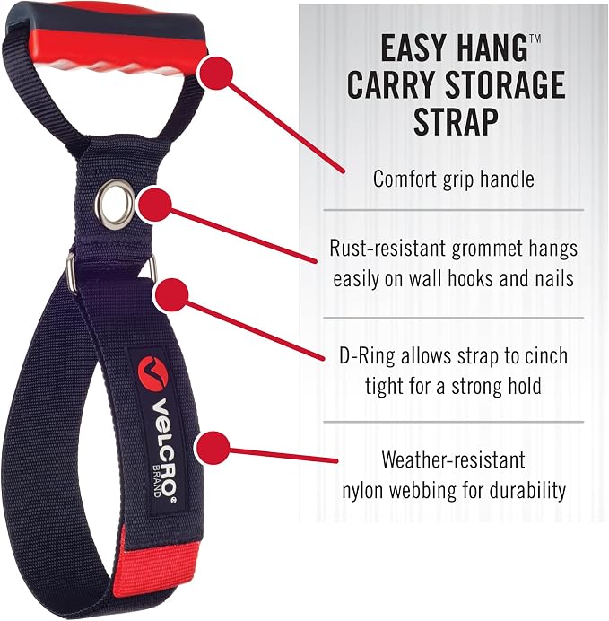 VELCRO Brand VEL-30897-USA Heavy Duty Carry Strap - Image 2