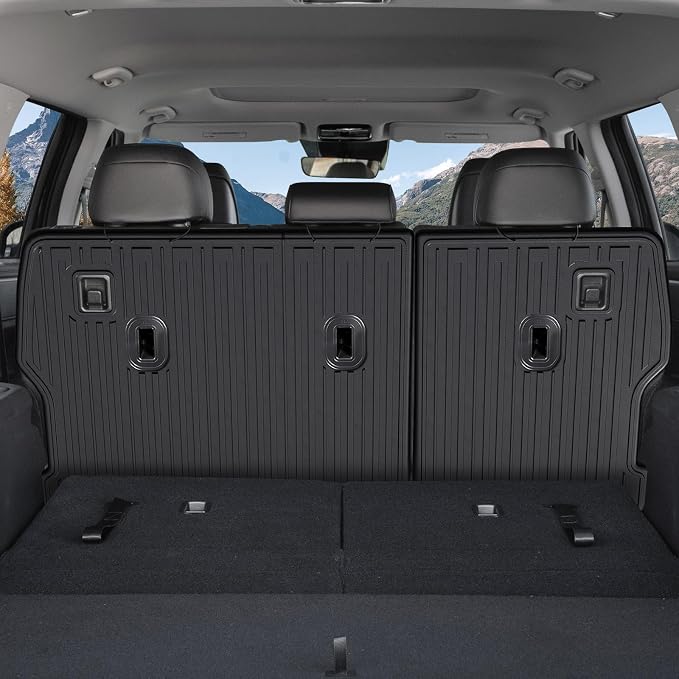 2nd Row Backrest Mat for 2024 2025 Hyundai Santa FE, All Weather TPE Seat Back - Image 7
