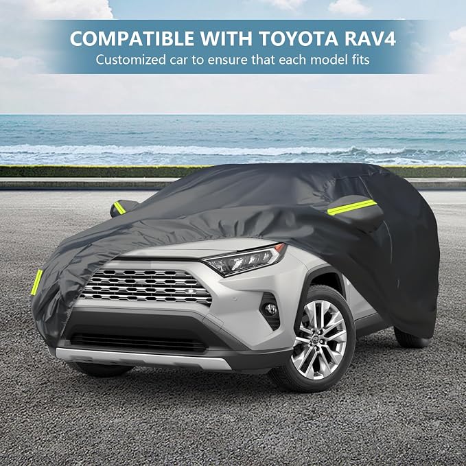 7 Layers Heavy Duty SUV Car Cover Fit - Image 2