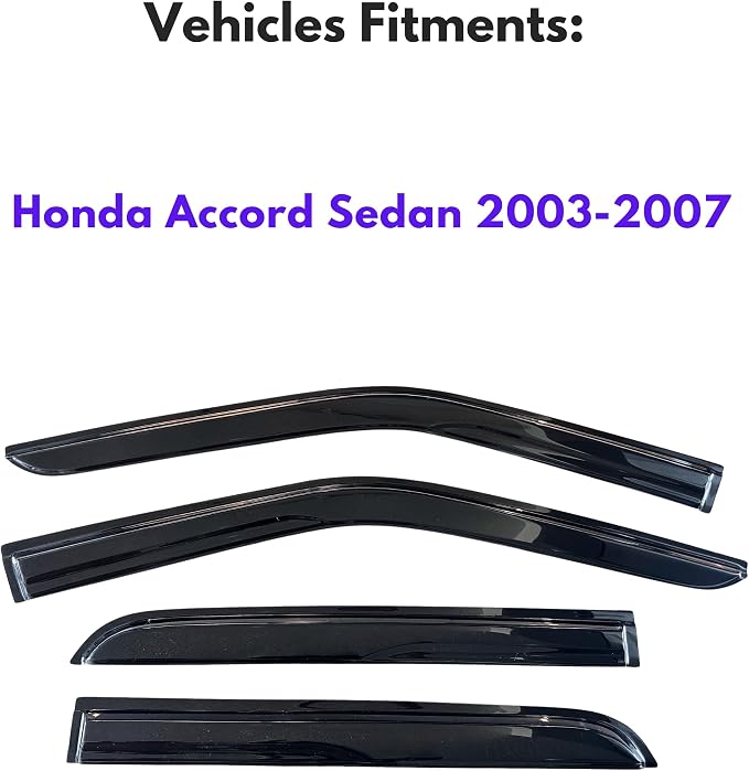 KPY Window Visor Rain Guard Compatible - Image 2