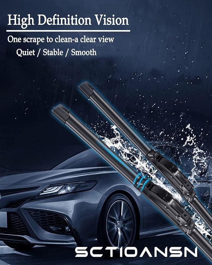 3Pcs Windshield Wiper Blades for Honda CR-V CRV 2012 2013 2014 2015 2016 - Image 5
