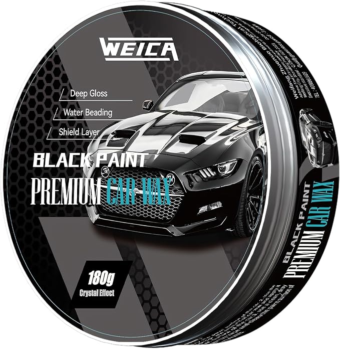 Car Wax for Dark Color Cars | Black, Midnight Blue | Liquid Depth & Sun Swirl - Image 7