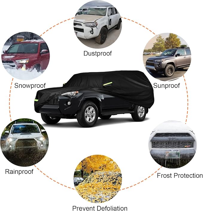 Waterproof Car Cover Compatible - Image 6