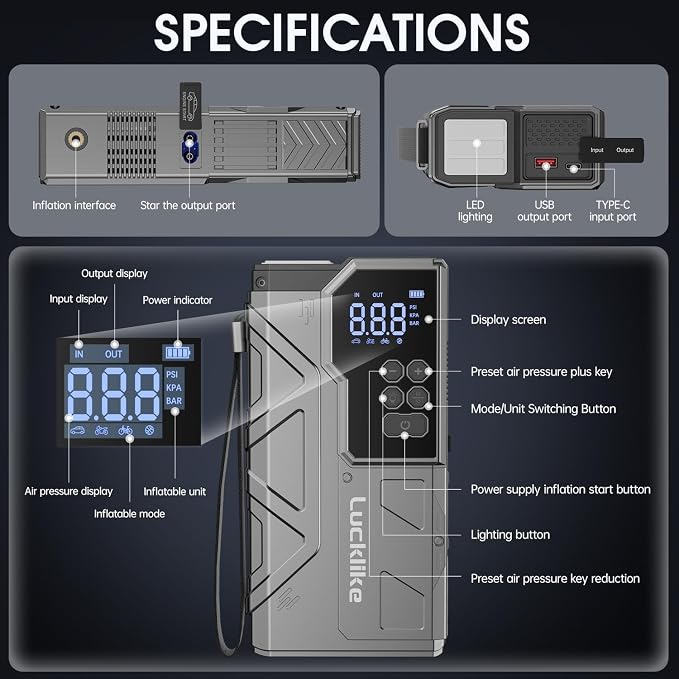 【New】 Lucklike Jump Starter - Image 2