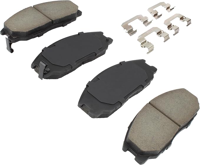 Premium Ceramic Front Brake Pads Compatible - Image 2