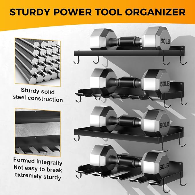 Power Tool Organizer Wall Mount - Image 4