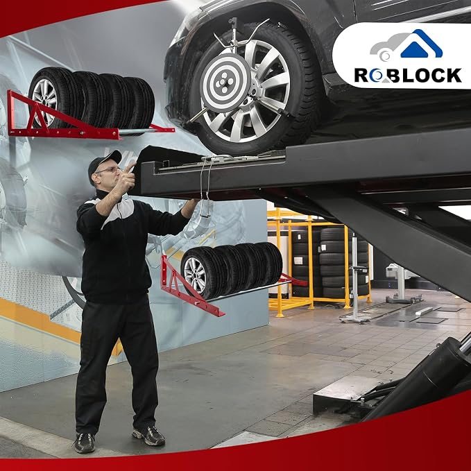 ROBLOCK Adjustable Tire Rack Wall Mount - Image 7