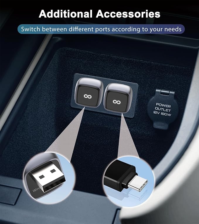 CarPlay Wireless Adapter, Compatible - Image 7