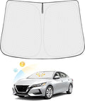 Windshield Sun Shade for 2020-2025 2026 Nissan Sentra Accessories Thicken by Canvcle