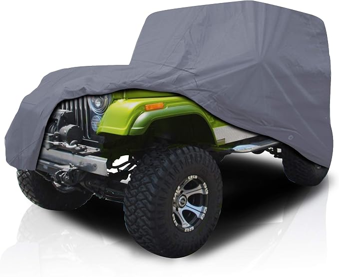 USCarCover 5 Layer All Weather Protection, Breathable Car Cover by DASHIELD