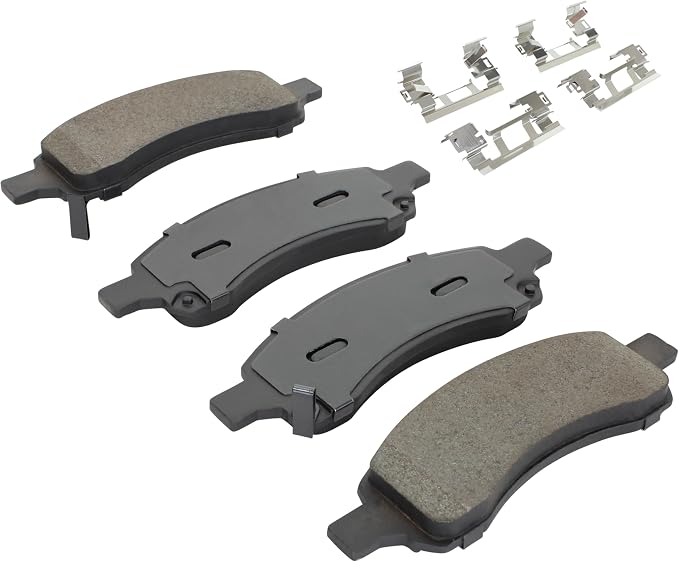 Premium Ceramic Front Brake Pads Compatible - Image 2