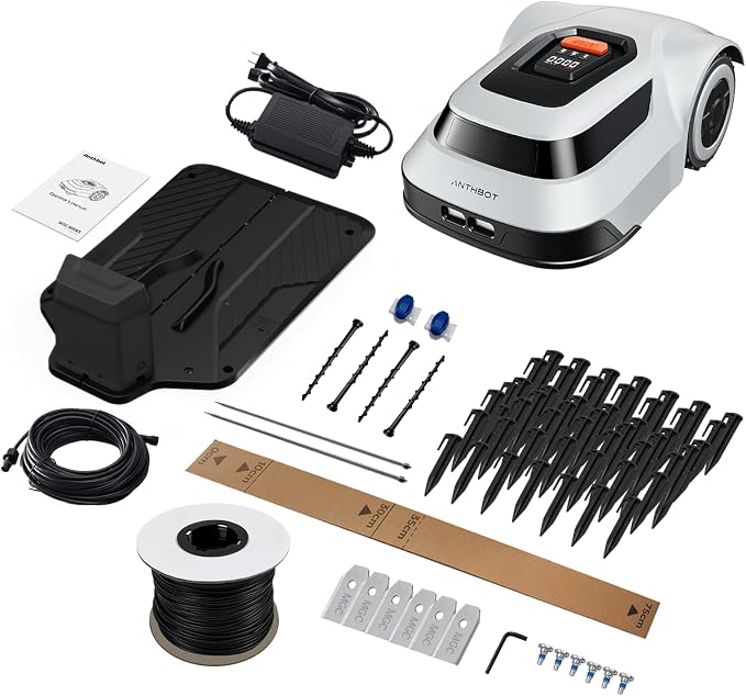 Robot Lawn Mower with Max 180m Stable Boundary Wire - Image 8