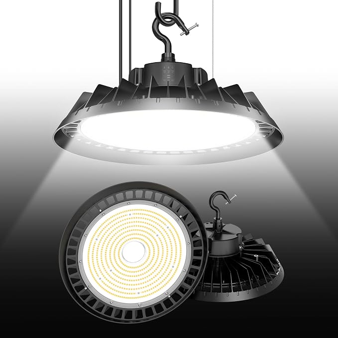 LED High Bay Lights, Super Bright 200W UFO High Bay LED Shop Lights, 30000LM by BBESTLED
