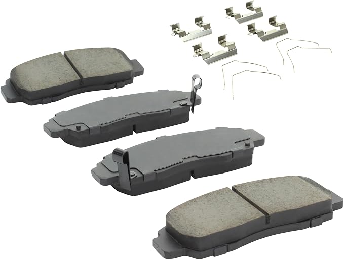 Premium Ceramic Front Brake Pads Compatible - Image 2