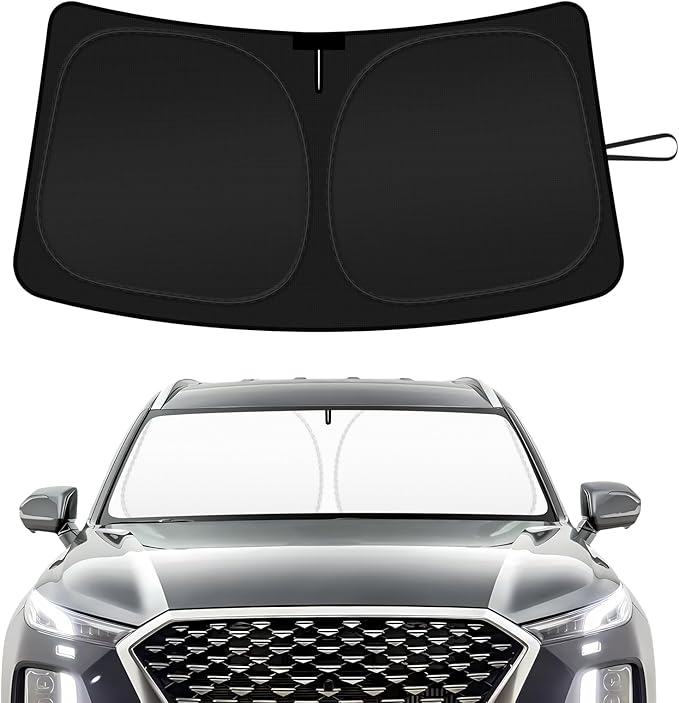 Car Windshield Sun Shade Compatible by SHINEHOME