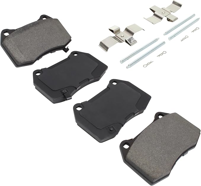 Premium Ceramic Front Brake Pads Compatible - Image 2