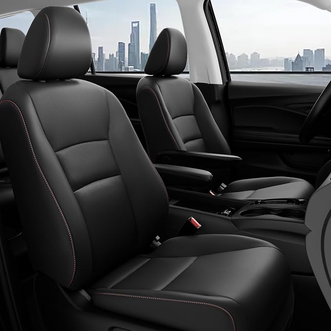 Custom Fit for Honda Pilot Seat Covers, Car Seat Protectors Full Set for Pilot by FEINEPRO