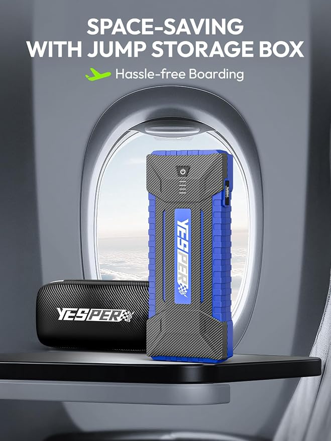 YESPER 2160A Car Jump Starter Portable，Battery Jumper Booster Pack, Boost Jump - Image 8