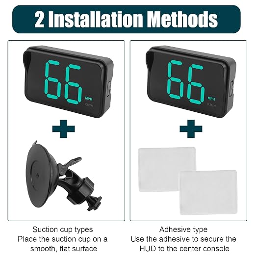 GPS Digital Speedometer for Car MPH, Universal HUD Speed Meter - Image 2