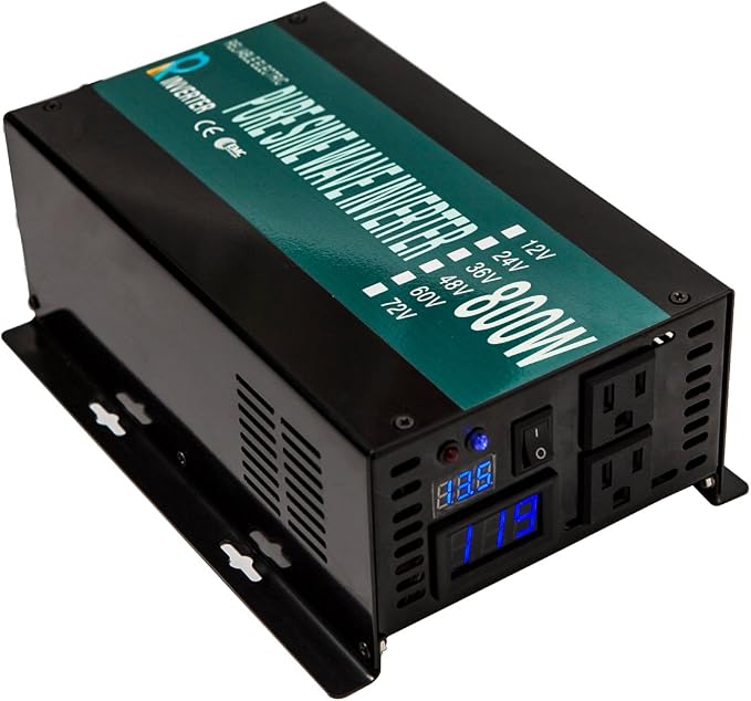 WZRELB Full Power Full Power Endurable Led Display 800W Pure Sine Wave Solar by WZRELB