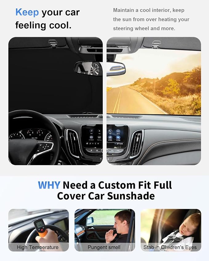 Sun Shade Sunshades for Dodge RAM 2500 3500 Truck Accessories Windshield Cover - Image 5