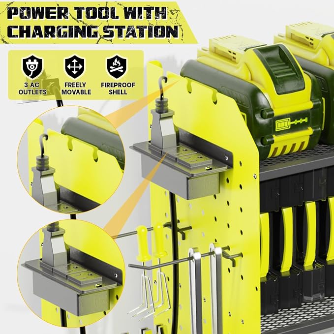 45" Large Power Tool Organizer Wall Mount - Image 5