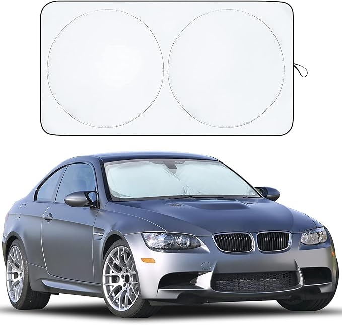 EcoNour Car Windshield Sunshade | Blocks 99% Heat & Keeps Interior Cool | by EcoNour
