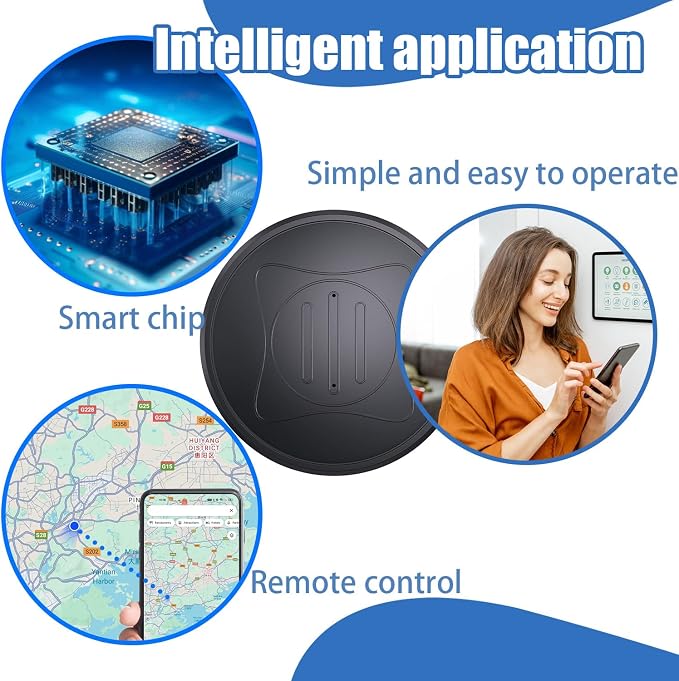 GPS Tracker for Vehicles, Car GPS Tracker Portable Real Time Magnetic GPS - Image 3