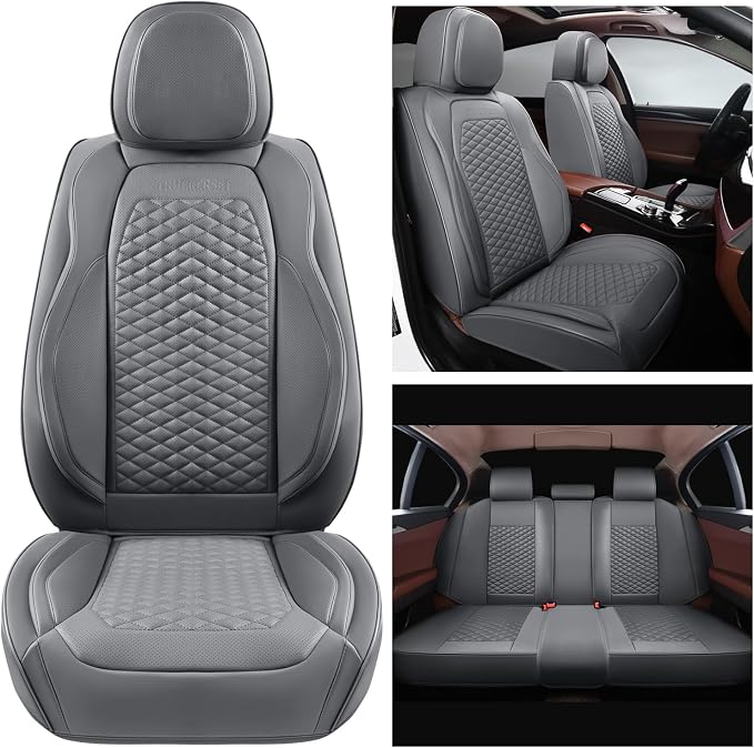 Car Seat Covers Full Set Leather Seat Covers Automotive Seat Covers Universal - Image 7