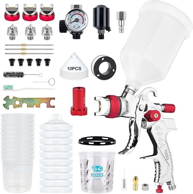 YUZES HVLP Spray Gun Plus Kit by YUZES