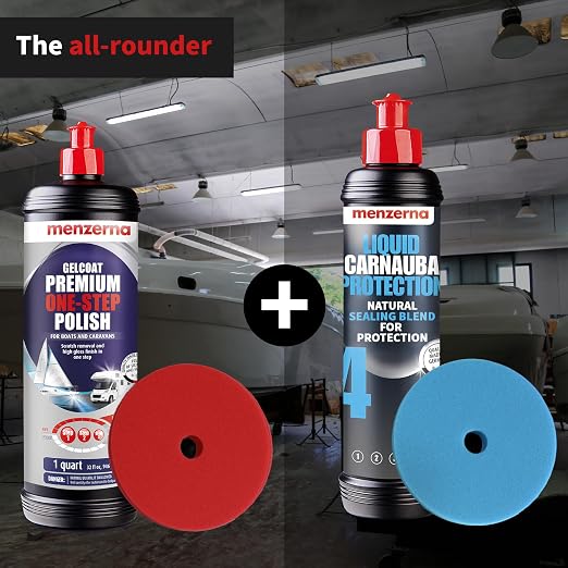 menzerna "Premium One Step Gelcoat Polish" 32oz I Marine Compound to Remove - Image 7