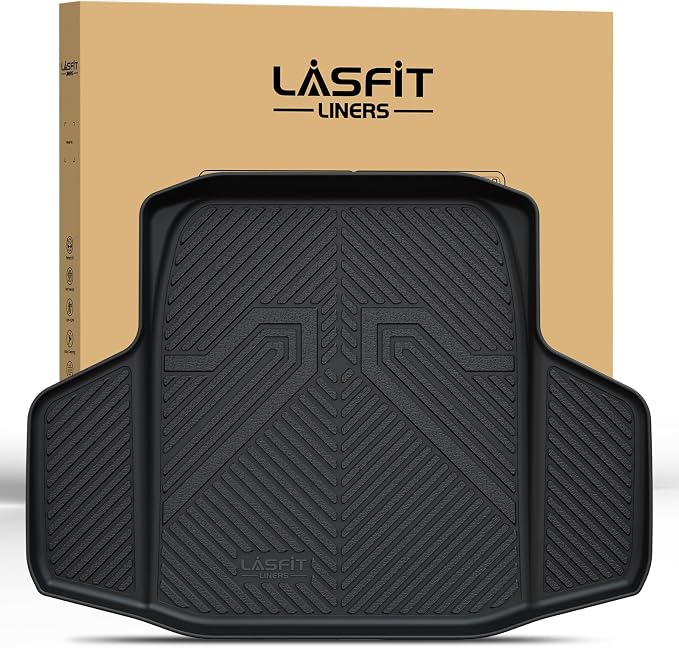 LASFIT Trunk Mat for Honda Accord Seden 2018 2019 2020 2021 2022 2023 2024 2025 by LASFIT