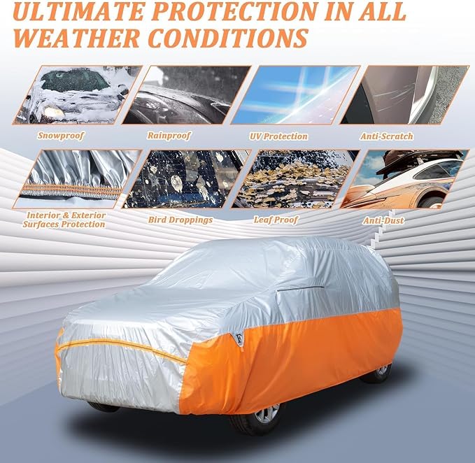 Tecoom Car Cover Waterproof All Weather - Image 8