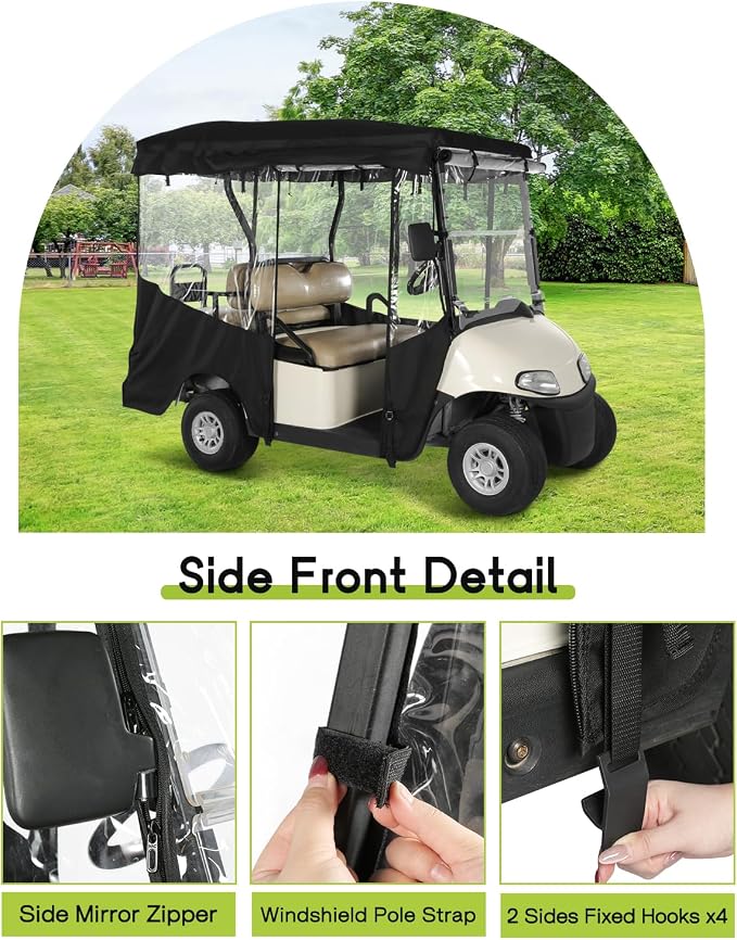 Golf Cart Enclosure 4 Passenger - Image 4