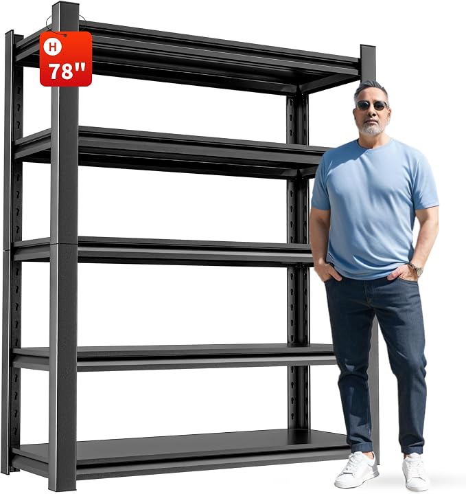 Garage Shelving Unit by OLLRRACT